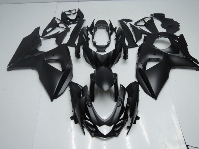 Noir Mat 09-16 Suzuki GSXR 1000 Carénage Moto Noir Mat 09-16 Suzuki GSXR 1000 Carénage Moto