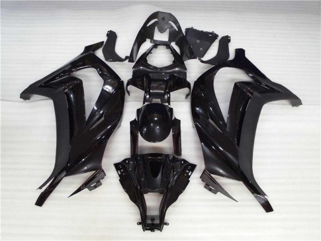Noir Mat 11-15 Kawasaki ZX10R Carénage Moto Noir Mat 11-15 Kawasaki ZX10R Carénage Moto