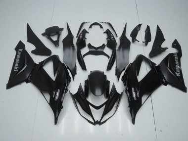 Noir Mat 13-18 Kawasaki ZX6R Carénage Moto