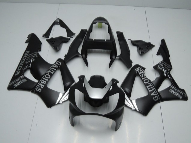 Noir Mat Argent 00-01 Honda CBR900RR 929 Carénage Moto Noir Mat Argent 00-01 Honda CBR900RR 929 Carénage Moto