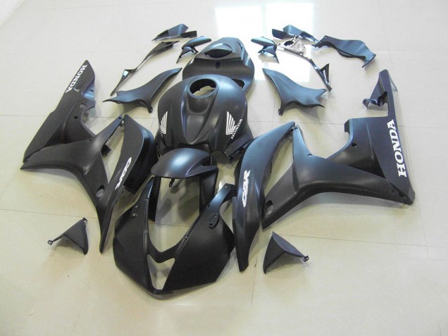 Noir Mat Courses Version 07-08 Honda CBR600RR Carénage Moto Noir Mat Courses Version 07-08 Honda CBR600RR Carénage Moto