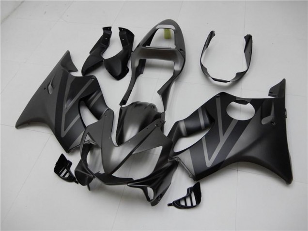 Noir Mat Gris 01-03 Honda CBR600 F4i Carénage Moto Noir Mat Gris 01-03 Honda CBR600 F4i Carénage Moto