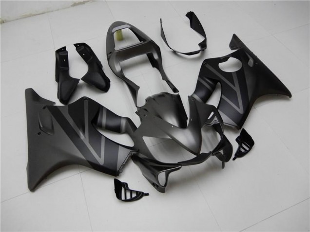 Noir Mat Gris 01-03 Honda CBR600 F4i Carénage Moto Noir Mat Gris 01-03 Honda CBR600 F4i Carénage Moto