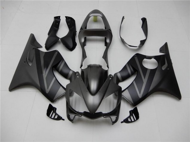 Noir Mat Gris 01-03 Honda CBR600 F4i Carénage Moto Noir Mat Gris 01-03 Honda CBR600 F4i Carénage Moto