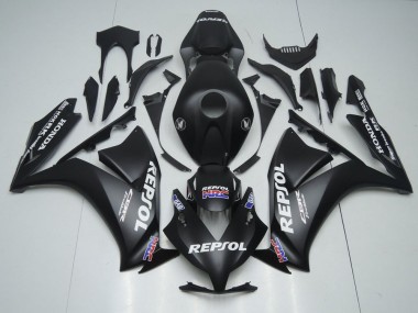Noir Mat Repsol 12-16 Honda CBR1000RR Carénages Moto
