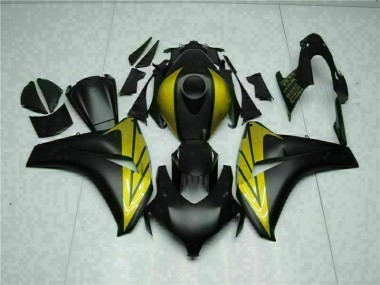 Noir Or 08-11 Honda CBR1000RR Carénage Moto