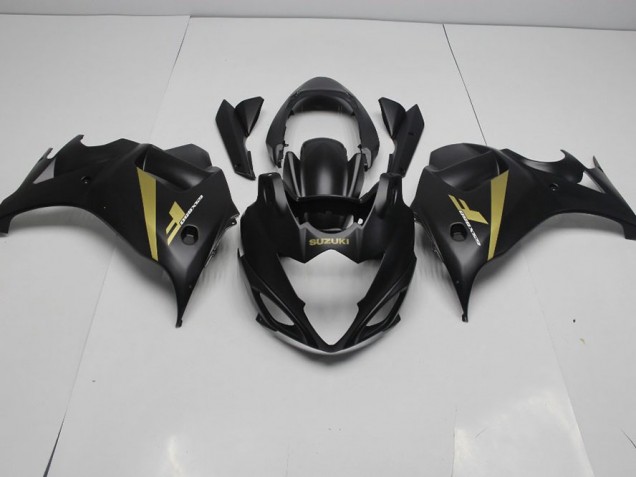 Noir Or 08-13 Suzuki GSX650F Carénage Moto Noir Or 08-13 Suzuki GSX650F Carénage Moto