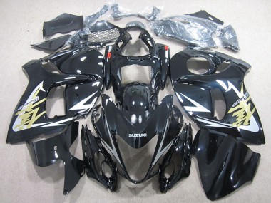 Noir Or Décalque 08-19 Suzuki GSXR 1300 Hayabusa Carénage Moto