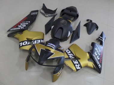 Noir Or Repsol 05-06 Honda CBR600RR Carénage Moto