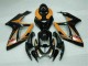 Noir Orange 06-07 Suzuki GSXR 600/750 Carénage Moto Noir Orange 06-07 Suzuki GSXR 600/750 Carénage Moto