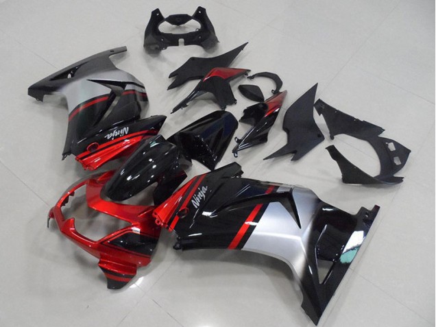 Noir Orange 08-12 Kawasaki ZX250R Carénage Moto Noir Orange 08-12 Kawasaki ZX250R Carénage Moto