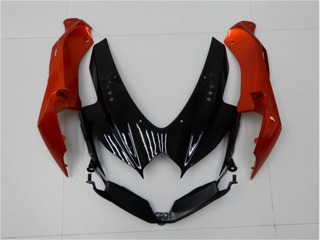 Noir Orange Gris 08-10 Suzuki GSXR 600/750 Carénage Moto Noir Orange Gris 08-10 Suzuki GSXR 600/750 Carénage Moto