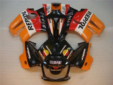 Noir Orange Repsol 95-98 Honda CBR600 F3 Carénage Moto