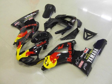 Noir Red Bull 00-01 Yamaha YZF R1 Carénage Moto
