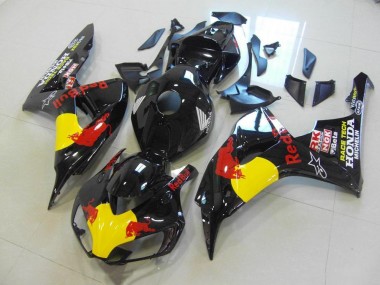 Noir Red Bull 06-07 Honda CBR1000RR Carénage Moto