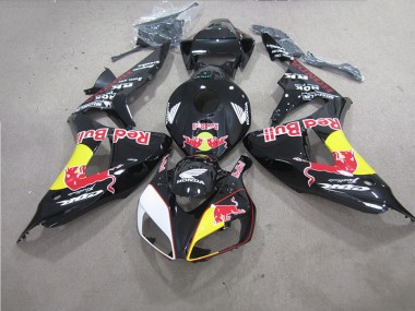 Noir Red Bull 06-07 Honda CBR1000RR Carénages Moto
