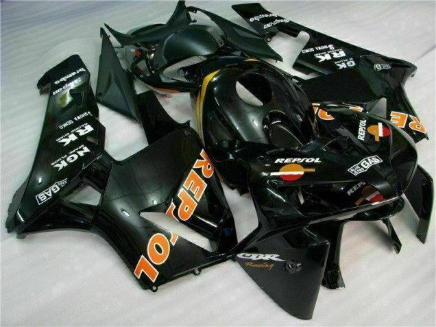 Noir Repsol 05-06 Honda CBR600RR Carénage Moto Noir Repsol 05-06 Honda CBR600RR Carénage Moto