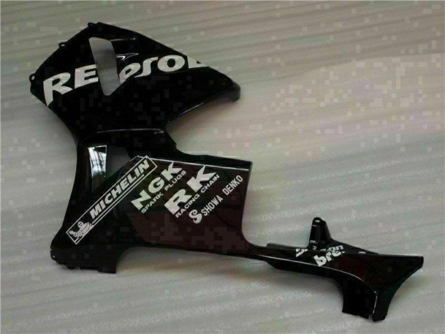 Noir Repsol 05-06 Honda CBR600RR Carénages Moto Noir Repsol 05-06 Honda CBR600RR Carénages Moto