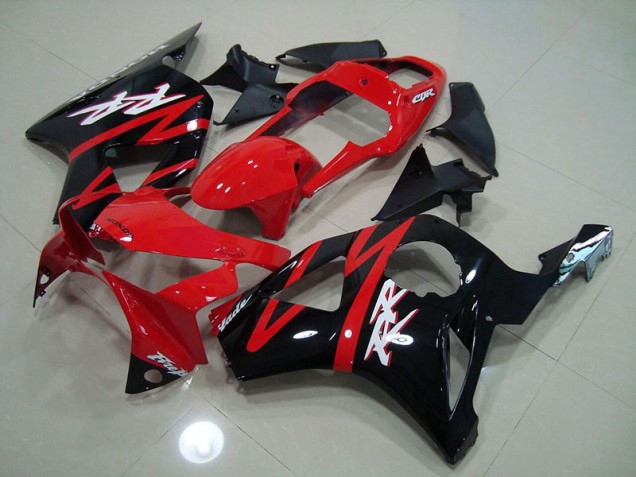 Noir Rouge 02-03 Honda CBR900RR 954 Carénage Moto Noir Rouge 02-03 Honda CBR900RR 954 Carénage Moto