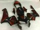 Noir Rouge 03-04 Honda CBR600RR Carénage Moto Noir Rouge 03-04 Honda CBR600RR Carénage Moto