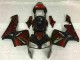 Noir Rouge 03-04 Honda CBR600RR Carénage Moto Noir Rouge 03-04 Honda CBR600RR Carénage Moto