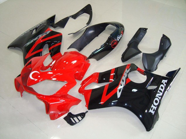 Noir Rouge 04-07 Honda CBR600 F4i Carénages Moto Noir Rouge 04-07 Honda CBR600 F4i Carénages Moto
