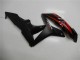 Noir Rouge 07-08 Honda CBR600RR Kit Carénages Motos Noir Rouge 07-08 Honda CBR600RR Kit Carénages Motos