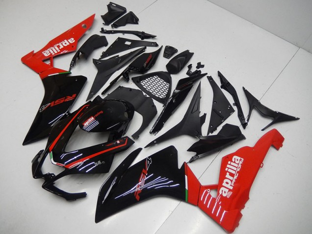 Noir Rouge 09-15 Aprilia RSV4 Carénages Moto