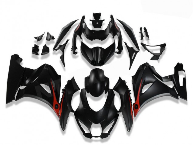 Noir Rouge 17-21 Suzuki GSXR 1000 Carénages Moto Noir Rouge 17-21 Suzuki GSXR 1000 Carénages Moto