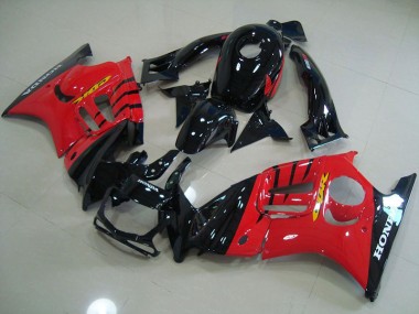 Noir Rouge 95-98 Honda CBR600 F3 Carénage Moto
