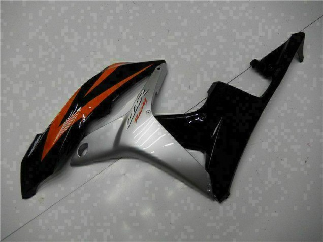 Noir Rouge Argent 07-08 Honda CBR600RR Carénage Moto Noir Rouge Argent 07-08 Honda CBR600RR Carénage Moto