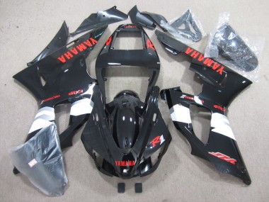 Noir Rouge Décalque 98-99 Yamaha YZF R1 Carénage Moto Complet