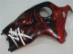 Noir Rouge Flamme 96-07 Suzuki GSXR 1300 Hayabusa Carénage Moto Noir Rouge Flamme 96-07 Suzuki GSXR 1300 Hayabusa Carénage Moto