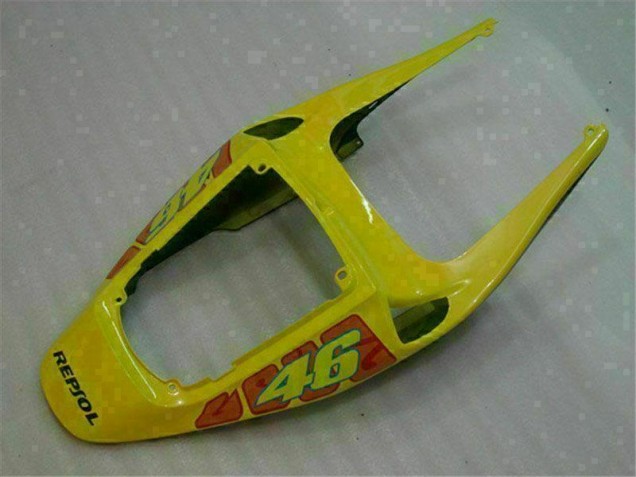 Noir Rouge Jaune 46 05-06 Honda CBR600RR Carénage Moto Noir Rouge Jaune 46 05-06 Honda CBR600RR Carénage Moto