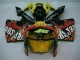Noir Rouge Jaune 46 05-06 Honda CBR600RR Carénage Moto Noir Rouge Jaune 46 05-06 Honda CBR600RR Carénage Moto