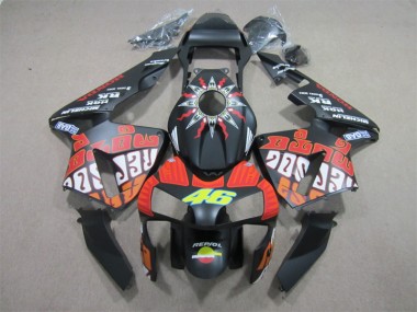 Noir Rouge Repsol 46 03-04 Honda CBR600RR Carénage Moto