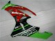 Noir Rouge Vert Motocard 09-12 Kawasaki ZX6R Carénage Moto Noir Rouge Vert Motocard 09-12 Kawasaki ZX6R Carénage Moto