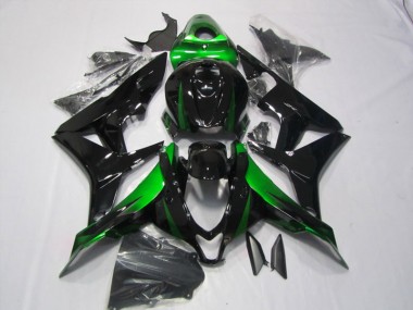 Noir Vert 07-08 Honda CBR600RR Carénages Moto