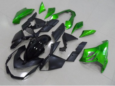 Noir Vert 07-09 Kawasaki Z1000 Carénage Moto