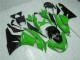 Noir Vert 09-12 Kawasaki ZX6R Carénage Moto Noir Vert 09-12 Kawasaki ZX6R Carénage Moto