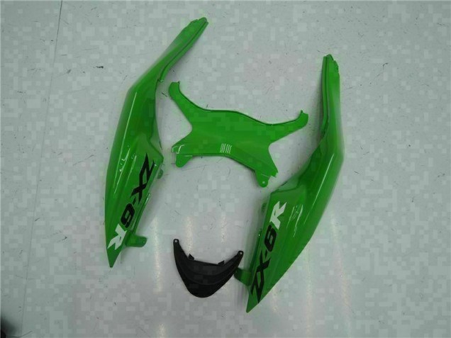 Noir Vert 09-12 Kawasaki ZX6R Carénage Moto Noir Vert 09-12 Kawasaki ZX6R Carénage Moto