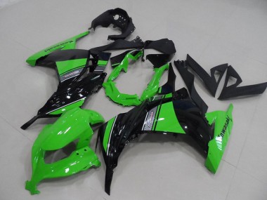 Noir Vert 13-16 Kawasaki ZX300R Carénages Moto