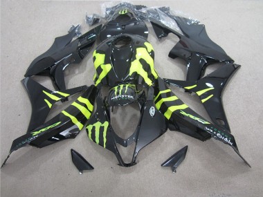 Noir Vert Monster 04-05 Honda CBR1000RR Carénages Moto
