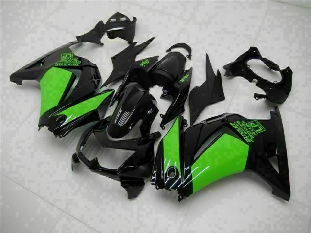 Noir Vert Ninja 08-12 Kawasaki EX250 Carénage Moto Noir Vert Ninja 08-12 Kawasaki EX250 Carénage Moto