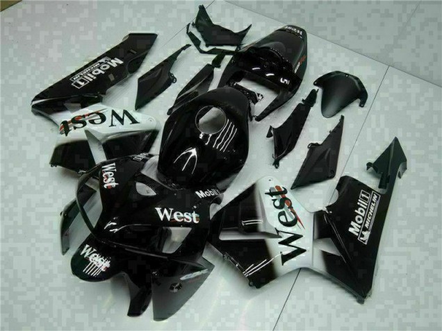 Noir West 05-06 Honda CBR600RR Carénage Moto Noir West 05-06 Honda CBR600RR Carénage Moto