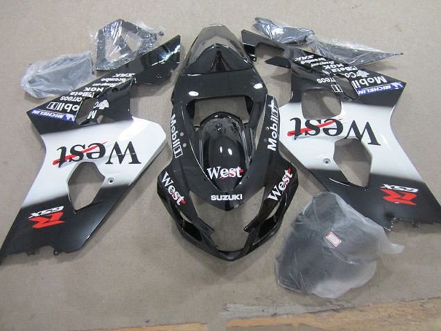 Noir West Mobil 04-05 Suzuki GSXR 750 Carénage Moto Noir West Mobil 04-05 Suzuki GSXR 750 Carénage Moto