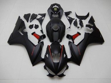 Noir avec Rouge Fireblade 17-20 Honda CBR1000RR Carénage Moto