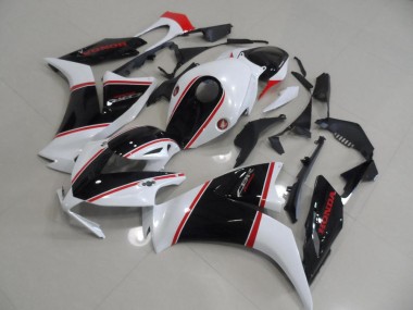 Noir et Blanc et Rouge Bande 12-16 Honda CBR1000RR Carénage Moto