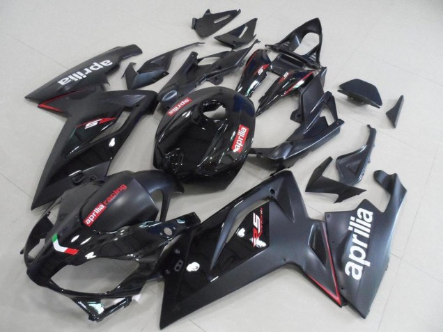 Noir et Noir Mat 06-11 Aprilia RS125 Carénage Moto Noir et Noir Mat 06-11 Aprilia RS125 Carénage Moto