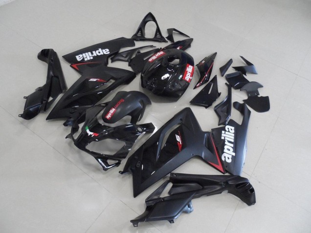 Noir et Rouge Bande 06-11 Aprilia RS125 Carénage Moto Noir et Rouge Bande 06-11 Aprilia RS125 Carénage Moto